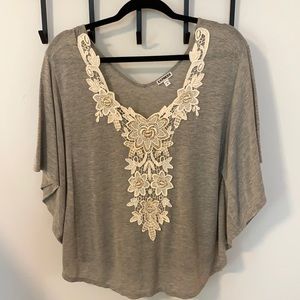 Express embellished top